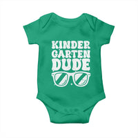 Kindergarten Dude Baby Onesie Funny Back to School First Day Of Kinder Graduation - Wonder Print Shop