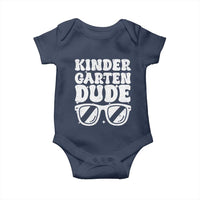 Kindergarten Dude Baby Onesie Funny Back to School First Day Of Kinder Graduation - Wonder Print Shop