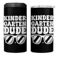 Kindergarten Dude 4 in 1 Can Cooler Tumbler Funny Back to School First Day Of Kinder Graduation - Wonder Print Shop