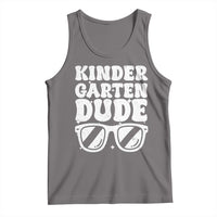 Kindergarten Dude Tank Top Funny Back to School First Day Of Kinder Graduation - Wonder Print Shop