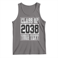 Personalized Class of 2038 Tank Top Custom Name Grow With Me To Graduation - Wonder Print Shop