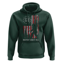 Bigfoot Sasquatch USA 250th Anniversary Hoodie Retro Bigfoot Saw It All 250 Years 1776 2026 4th of July
