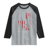 Bigfoot Sasquatch USA 250th Anniversary Raglan Shirt Retro Bigfoot Saw It All 250 Years 1776 2026 4th of July