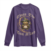 Twas the Tism MLord Frog Long Sleeve Shirt Funny Anti Social Meme