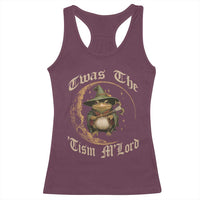 Twas the Tism MLord Frog Racerback Tank Top Funny Anti Social Meme