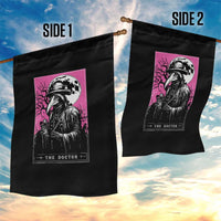 Plague Doctor Tarot Card Garden Flag Mysterious Horror Death Occult Satanic - Wonder Print Shop