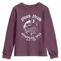 Plague Rat Youth Sweatshirt Black Death European Tour Medieval History Goth - Wonder Print Shop