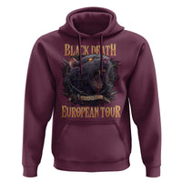 Black Death European Tour Hoodie Plague Rat Medieval History Alternative Art - Wonder Print Shop