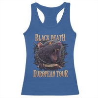 Black Death European Tour Racerback Tank Top Plague Rat Medieval History Alternative Art - Wonder Print Shop