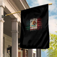 Vintage Mexican Flag Garden Flag Eagle Mexico Heritage Mexican Roots - Wonder Print Shop