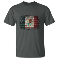 Vintage Mexican Flag T Shirt Eagle Mexico Heritage Mexican Roots - Wonder Print Shop