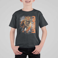 Cincinnati Tiger T Shirt For Kid Bootleg Vintage - Wonder Print Shop