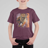 Cincinnati Tiger T Shirt For Kid Bootleg Vintage - Wonder Print Shop