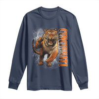 Cincinnati Tiger Long Sleeve Shirt Bootleg Vintage - Wonder Print Shop