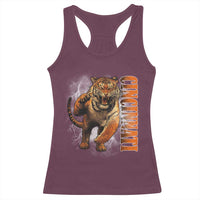 Cincinnati Tiger Racerback Tank Top Bootleg Vintage - Wonder Print Shop