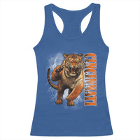 Cincinnati Tiger Racerback Tank Top Bootleg Vintage - Wonder Print Shop