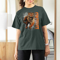 Cincinnati Tiger T Shirt For Women Bootleg Vintage - Wonder Print Shop