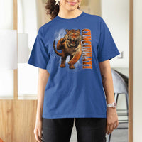 Cincinnati Tiger T Shirt For Women Bootleg Vintage - Wonder Print Shop