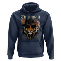Cincinnati Tiger Hoodie Retro Vintage Mascot Sports Fan - Wonder Print Shop