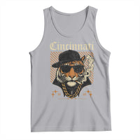 Cincinnati Tiger Tank Top Retro Vintage Mascot Sports Fan - Wonder Print Shop