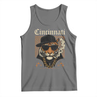 Cincinnati Tiger Tank Top Retro Vintage Mascot Sports Fan - Wonder Print Shop