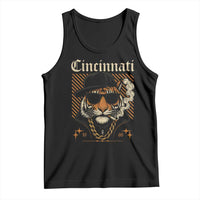 Cincinnati Tiger Tank Top Retro Vintage Mascot Sports Fan - Wonder Print Shop