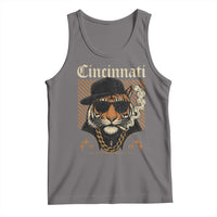 Cincinnati Tiger Tank Top Retro Vintage Mascot Sports Fan - Wonder Print Shop