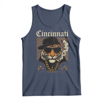 Cincinnati Tiger Tank Top Retro Vintage Mascot Sports Fan - Wonder Print Shop