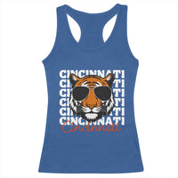 Cincinnati Tiger Racerback Tank Top Retro Vintage Novelty Sports Fan - Wonder Print Shop