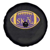 Skol Football Spare Tire Cover Retro Nordic Scandinavian Warrior Vikings Axe - Wonder Print Shop