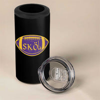 Skol Football 4 in 1 Can Cooler Tumbler Retro Nordic Scandinavian Warrior Vikings Axe - Wonder Print Shop