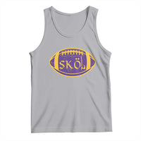 Skol Football Tank Top Retro Nordic Scandinavian Warrior Vikings Axe - Wonder Print Shop
