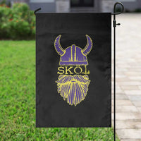 Skol Nordic Scandinavian Warrior Viking Helmet Garden Flag - Wonder Print Shop
