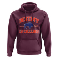 Buffalo Fan Hoodie Vintage Destiny is Calling Victory Monday - Wonder Print Shop