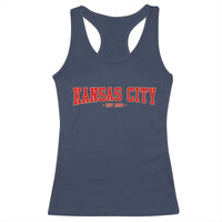 Kansas City Racerback Tank Top Retro Style 90s Vintage Unisex Varisty - Wonder Print Shop