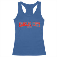 Kansas City Racerback Tank Top Retro Style 90s Vintage Unisex Varisty - Wonder Print Shop