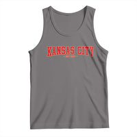 Kansas City Tank Top Retro Style 90s Vintage Unisex Varisty - Wonder Print Shop