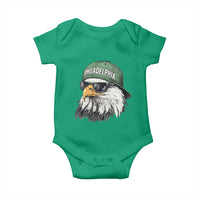 Philadelphia Fan Baby Onesie Retro Eagle Sports Fan - Wonder Print Shop