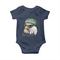 Philadelphia Fan Baby Onesie Retro Eagle Sports Fan - Wonder Print Shop