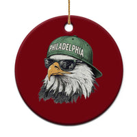 Philadelphia Fan Ceramic Ornament Retro Eagle Sports Fan - Wonder Print Shop