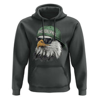 Philadelphia Fan Hoodie Retro Eagle Sports Fan - Wonder Print Shop