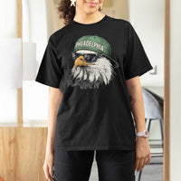 Philadelphia Fan T Shirt For Women Retro Eagle Sports Fan - Wonder Print Shop