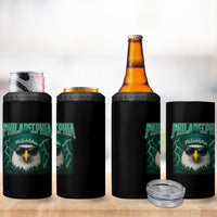 Philadelphia Fan 4 in 1 Can Cooler Tumbler Retro Eagle Bootleg Sports Fan - Wonder Print Shop