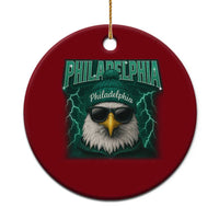 Philadelphia Fan Ceramic Ornament Retro Eagle Bootleg Sports Fan - Wonder Print Shop