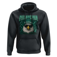 Philadelphia Fan Hoodie Retro Eagle Bootleg Sports Fan - Wonder Print Shop