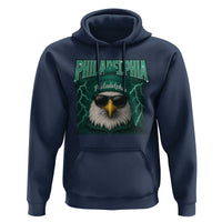 Philadelphia Fan Hoodie Retro Eagle Bootleg Sports Fan - Wonder Print Shop