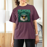 Philadelphia Fan T Shirt For Women Retro Eagle Bootleg Sports Fan - Wonder Print Shop