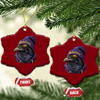 Baltimore Ceramic Ornament Vintage Maryland Edgar Allan Poe Raven Game Day - Wonder Print Shop