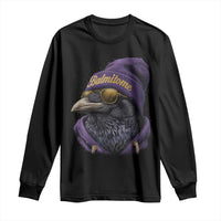 Baltimore Long Sleeve Shirt Vintage Maryland Edgar Allan Poe Raven Game Day - Wonder Print Shop