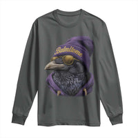 Baltimore Long Sleeve Shirt Vintage Maryland Edgar Allan Poe Raven Game Day - Wonder Print Shop